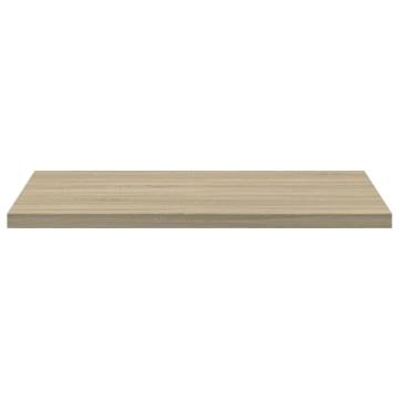 4 pcs Bookshelf Boards - Sonoma Oak - 40x40 cm | HipoMarket