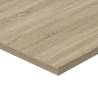 4 pcs Bookshelf Boards - Sonoma Oak - 40x40 cm | HipoMarket