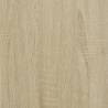 4 pcs Bookshelf Boards - Sonoma Oak - 40x40 cm | HipoMarket