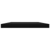 Bookshelf Boards - 8 pcs Black 60x10x1.5 cm | HipoMarket