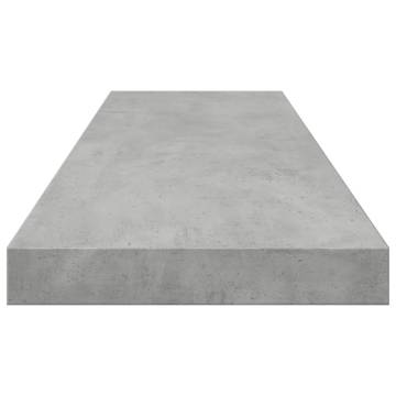 Bookshelf Boards 8 pcs Concrete Grey - Stylish Storage Solution