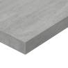 Bookshelf Boards 8 pcs Concrete Grey - Stylish Storage Solution