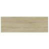 Bookshelf Boards 4 pcs Sonoma Oak - Quality Storage Solution