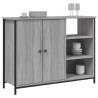 Sideboard Grey Sonoma | 100x33x75 cm | Engineered Wood