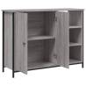 Sideboard Grey Sonoma | 100x33x75 cm | Engineered Wood