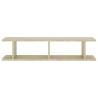 Wall Shelf 2 pcs Sonoma Oak - Stylish Home Solution