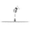 Rain Shower Head 2 pcs Stainless Steel Ø 40 cm - Relaxing Shower