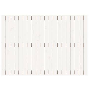 Elegant Wall Headboard White 127.5x3x90 cm | HipoMarket