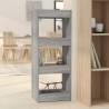 Book CabinetRoom Divider Grey Sonoma 40x30x103 cm Engineered Wood Colour grey sonoma Quantity in Package 1 