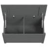 Storage Box Grey 80x40x45.5 cm - Solid Wood Pine