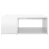 Modern High Gloss White Coffee Table - Stylish & Practical