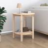 Coffee Table Ø 55x60 cm Solid Wood Pine Colour natural Size Ø 55 x 60 cm Quantity in Package 1 