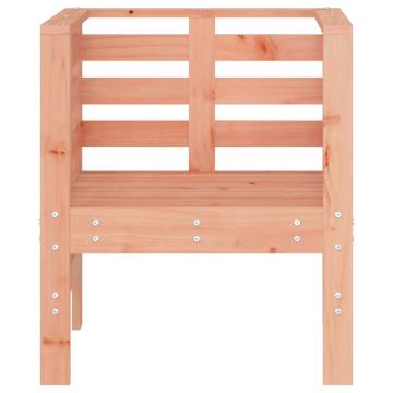 Garden Chairs 2 pcs - Solid Douglas Wood | HipoMarket UK