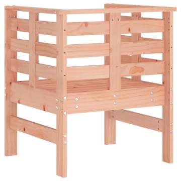 Garden Chairs 2 pcs - Solid Douglas Wood | HipoMarket UK