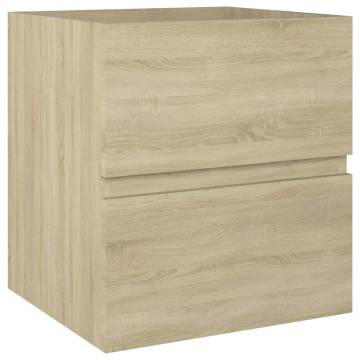 Sink Cabinet Sonoma Oak 41x38.5x45 cm - Stylish Bathroom Storage