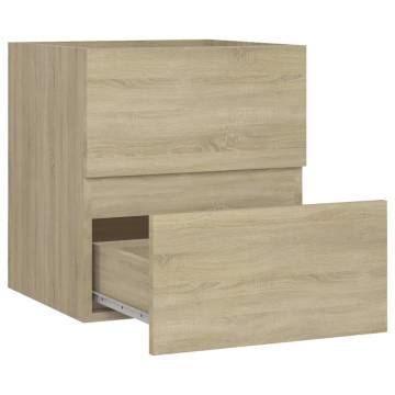 Sink Cabinet Sonoma Oak 41x38.5x45 cm - Stylish Bathroom Storage