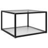 Coffee Table Transparent 60x60x35 cm Tempered Glass Colour transparent Size 60 x 60 x 35 cm Quantity in Package 1 