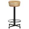 Stylish 2 Pcs Bar Stools 66 cm | Solid Mango Wood