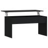 Stylish Black Coffee Table - 102x50.5 cm | HipoMarket