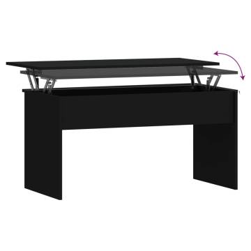 Stylish Black Coffee Table - 102x50.5 cm | HipoMarket