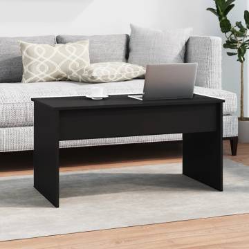 Stylish Black Coffee Table - 102x50.5 cm | HipoMarket