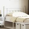 Metal Headboard White 107 cm Colour white Size 107 cm Quantity in Package 1 