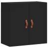 Stylish Black Wall Cabinet - 60x31x60 cm | HipoMarket