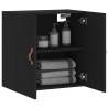 Stylish Black Wall Cabinet - 60x31x60 cm | HipoMarket