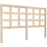 Stylish Solid Pine Bed Headboard - 156x4x100 cm