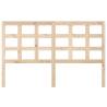 Stylish Solid Pine Bed Headboard - 156x4x100 cm