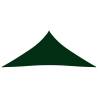 Sunshade Sail Oxford Fabric Triangular 4.5m Dark Green