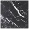 Table Top Black 60x60 cm 6 mm Tempered Glass with Marble Design Colour black and white Size 60 x 60 cm Quantity in Package 1 