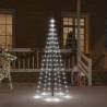 Christmas Tree on Flagpole Cold white 108 LEDs 180 cm Colour cold white Size 180 x 70 cm Quantity in Package 1 Model straight shaped led lights 