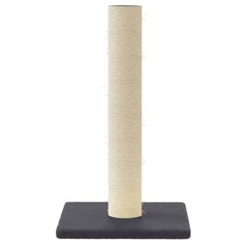 Cat Scratching Post Dark Grey - 22x22x45 cm | HiPoMarket