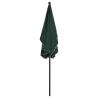 Garden Parasol with Pole 210x140 cm - UV Protective Green