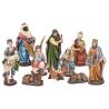 Ambiance 10 Piece Christmas Nativity Figures Set