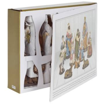 Ambiance 10 Piece Christmas Nativity Figures Set