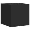 5 Piece TV Wall Cabinets with LED Lights - Black - HiPoMarket