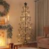 Metal Christmas Tree for Decoration Black 215 cm Size 215 cm Quantity in Package 1 Number of Branch Tips Number of LEDs 