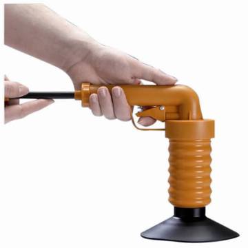 Drain Buster Handheld Drain Plunger - Orange & Black