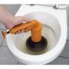 Drain Buster Handheld Drain Plunger - Orange & Black