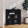 Sideboard Black 70x40.5x75 cm Engineered Wood Colour black Quantity in Package 1 