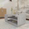 Concrete Grey Coffee Table - Modern Design & Ample Storage