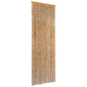 Insect Door Curtain Bamboo 56x185 cm - Stylish & Functional