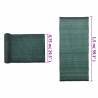 Privacy Net HDPE 1.5x25m Green - Durable Garden Shade