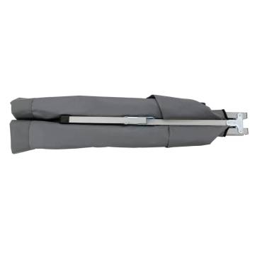 XXL Grey Camping Bed 210x80x48 cm - Comfortable & Portable