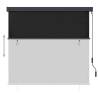 Outdoor Roller Blind 160x250 cm - Anthracite | HipoMarket