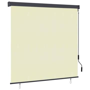 Outdoor Roller Blind 170x250 cm Cream - Stylish & Functional