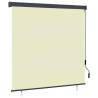 Outdoor Roller Blind 170x250 cm Cream Colour cream Size 170 x 250 cm 