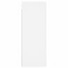 Elegant Wall Mounted Cabinets - 2 pcs White | Hipomarket UK